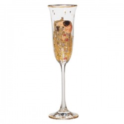 Kieliszek do szampana 24cm Pocałunek - Gustav Klimt