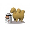 Figurki porcelanowe Amir i Camelus 2 sztuki AMGI23SET Alessi