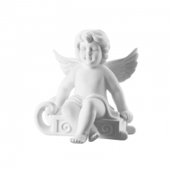 Figurka Anioł na sankach mały 6cm