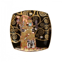 Talerz deserowy 21cm Spełnienie - Gustav Klimt