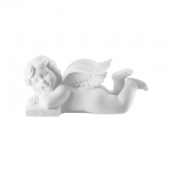Figurka - Anioł Amor leżący z książką śreni 6 cm