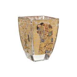 Świecznik Tealight 11cm Spełnienie Gustav Klimt