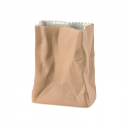 Wazon 10cm Brązowy Paper Bag