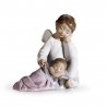 Figurka Opiekuńczy Anioł (różowy) 14cm 0108549 lladro