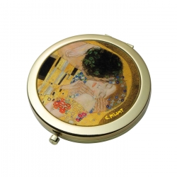 Lusterko 7,5cm Pocałunek Gustaw Klimt