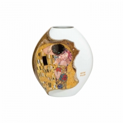 Wazon z porcelany 14cm Pocałunek Gustav Klimt
