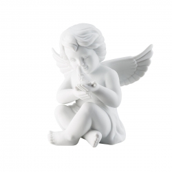 Figurka Anioł z gołębiem, duży 14 cm