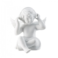 Figurka Anioł ze słuchawkami, duży 14,5 cm