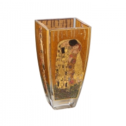 Wazon porcelanowy 16 cm Pocałunek - Gustav Klimt