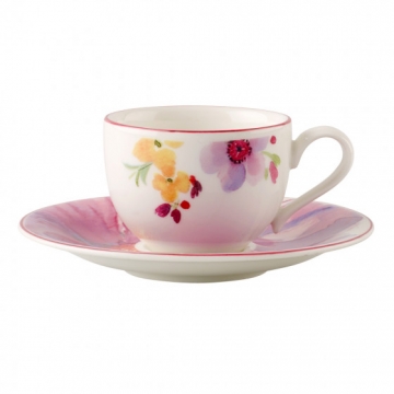 Filiżanka do espresso ze spodkiem 0,08 l Mariefleur Basic Villeroy & Boch 10-4100-1410
