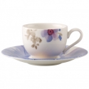 Filiżanka do espresso ze spodkiem 0,08 l Mariefleur Gris Basic