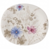 Talerz sałatkowy owalny 23 x 19 cm Mariefleur Gris Basic Villeroy & Boch 10-4104-2648