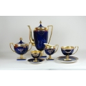 Serwis Matylda kobaltowy do herbaty dla 6 osób- 15 części