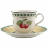 Filiżanka do kawy ze spodkiem 0,2 l French Garden Fleurence Villeroy & Boch 10-2281-1290